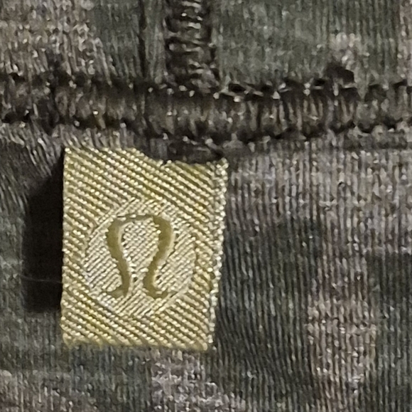 Lululemon Power Pivot Tank *Tough Heathered PU Bronze Green Dark Olive - Picture 5 of 6